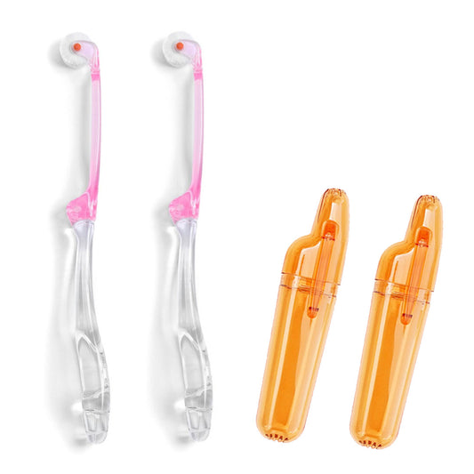 美歯ローラー2本セット(ピンク/専用ケース付属)送料無料